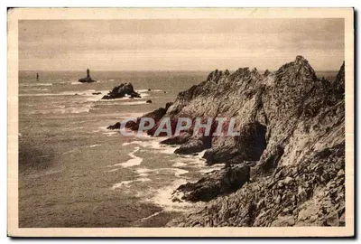 Farol da Ilha de Sein — Rochas costeiras