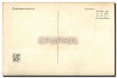La Pointe-du-Raz — Estátua de Nossa Senhora dos Naufraga-dos — obra de Godebski — Verso