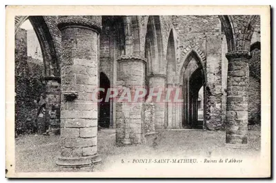 Pointe-Saint-Mathieu — Ruínas da Abadia — n°5