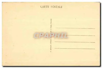 Pointe-Saint-Mathieu (Finistère) — Ostatnie skały na punkcie — G. Artaud, Nantes — Rewers