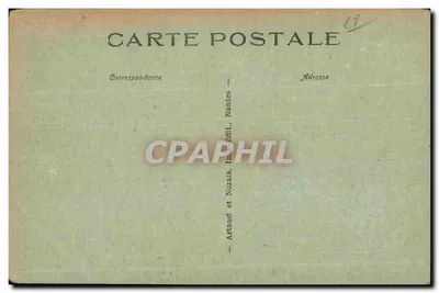BREST - Zamek i Port Wojenny — Artiaud et Nozais, Nantes, wydawca — Rewers