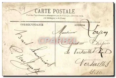 BREST — Cours Dajot — LL. — Wydawca LL. n° 98 — Rewers