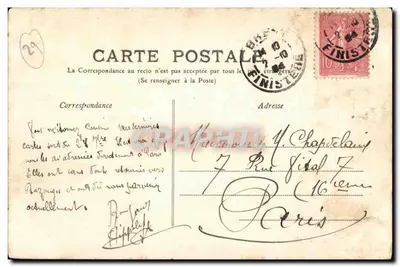 BREST - Zamek widziany z Rade — G. B., Brest, n°23 — Rewers