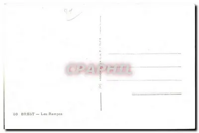 Brest — Les Rampes — wydawca A.A.S. — Rewers