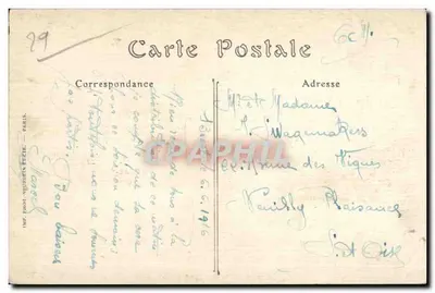 BREST — Przylądek, widok zbudowany z zamku — ND. Fot. — Rewers