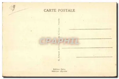 Brest — O Porto de Guerra — G. Artaud, Nantes — Verso