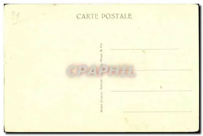 Brest — Aleja Ajot i Pomnik Amerykański — Henri Crozon & Cie, n°63 — Rewers