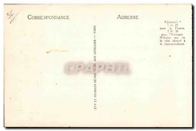 Sainte-Anne d'Auray — Het Hoofdaltaar — uitgave G.J. — Achterkant