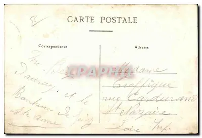 A Roche Roulante — Entre Ste-Anne e Auray — Artaud e Nozaïs, Nantes — Verso