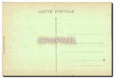 Auray - A Chartreuse — editor Laurent-Nel, Rennes, n°381 — Verso