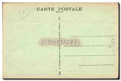 Le Huelgoat — O Casamento da Virgem — G. Arlaud, Nantes — Verso