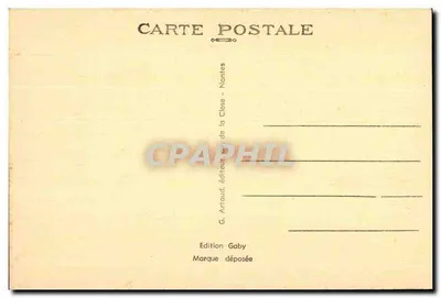 Le Conquet (Finistère) — Punta San Matteo — Gaby, n°82 — Verso