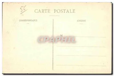 Josselin - O Castelo (fachada interna) — Morbihan — Bailly, fot. Vve Chamarre, rua da Estação, Ploermel (Morbihan) — Verso