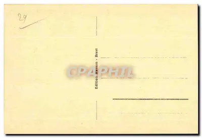Brest - A Baía e a Entrada da Penfeld — Edição Masson - Brest, n°12 — Verso