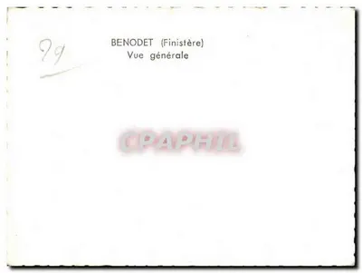 Bénodet (Finistère) — Vista geral — n°29 — Verso