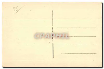 Belle-Île-Sauzon — Rochers de la Pointe aux Poulains — editor Laurenting, Rennes, n° 2913 — Verso