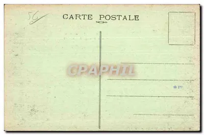 Belle-Île-en-Mer — Gruta da Apothecária — série 30, editor não identificado — Verso