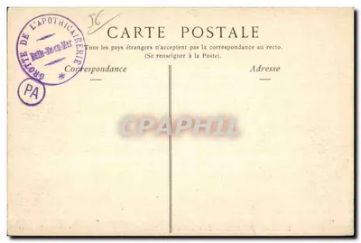 Belle-Île-en-Mer — The Apolbicairerie Cave — Collections ND Phot — Back