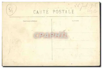 Sainte-Anne-d'Auray — A Basílica e a Praça — Editor: L. M. L. Villard, Oeste — Verso