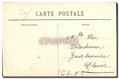 Sainte-Anne-d'Auray — A Basílica e a Praça — Coleção Villard, Guimper — Verso