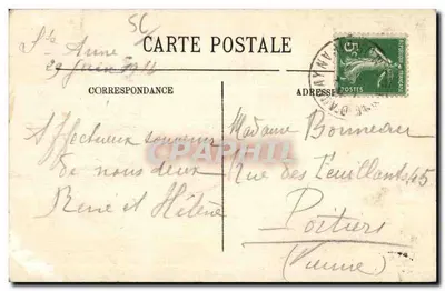 Sainte-Anne d'Auray — A Virgem Milagrosa — LL. n°26 — Verso