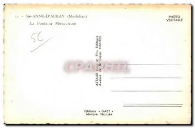 Ste-Anne-d'Auray — Cudowna fontanna — Wydawnictwo Gaby — Rewers