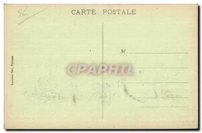 Vannes i jego żona — Dom należący do Gillesa de Bretagne — seria 807, wydawca Laurent-Nel, Rennes — Rewers