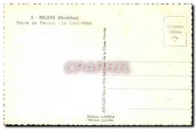 Pointe de Pen-Lan — Hotel Celt — Wydawnictwo Gaby — Rewers