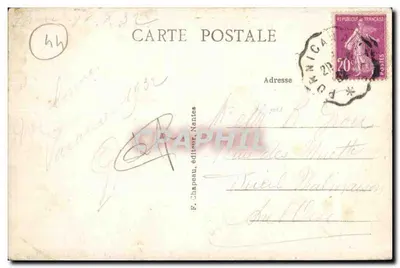 Pornic (Loire-Inf.) — Die Küste und der Strand von Noëveillard bei Sainte-Marie — F. Chapeau, Nantes — Rückseite