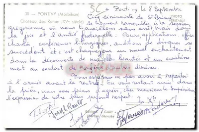 Zamek Rohan — Pontivy (Morbihan) — Wydawnictwo SABY — Rewers