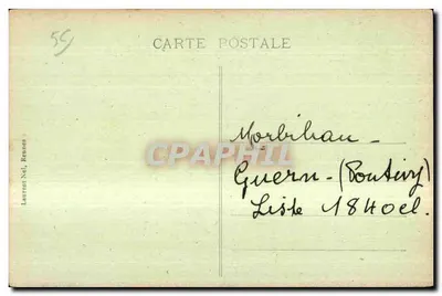 Quelven - Um dos Porches da Igreja — Laurent Nol, Rennes, n°1109 — Verso