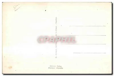 Quiberon (Morbihan) — Skalista Wyspa Orła — Gaby, nr 147 — Rewers