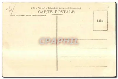 Quiberon (Morbihan) — Tramonto a Kerné — Collezione L. Lannalongue, Quiberon — Verso