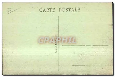 Quiberon - Pointe de Beg-er Vil - Le Rocher de L'Aigle — Verso