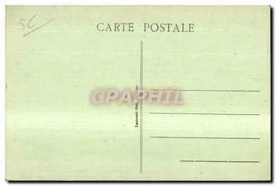 Quiberon - Gruta de Port Pilaté — editor Laurent-Nel, Nîmes, n° 4559 — Verso