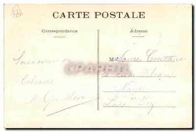 Calvário de Pontchâteau — XIIIª Estação: Jesus entregue entre as mãos de sua Santa Mãe — editor não visível — Verso
