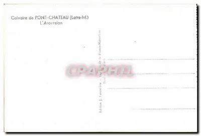 Kalwaryja w Pont-Château — Wniebowzięcie — Wydawnictwo Banku Francuskiego-Mutualité — Rewers