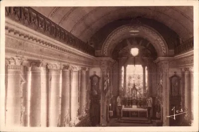 Abadia Notre-Dame de Langonnet — A grande capela — Le Doaré, fot. Châteaulin