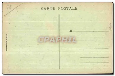 Le Faouët - Schody i skały św. Barbary — seria 311, wydawca Laurent-Nel, Rennes — Rewers