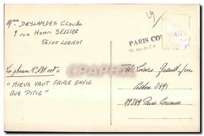 Le Faouët — Il Mulino Bianco sull'Ellé — Collezione Villars, Guimper — Verso