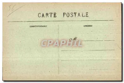 Le Faouet — A Capela Santa Bárbara — Coleção Villaret / Guitinprei — Verso