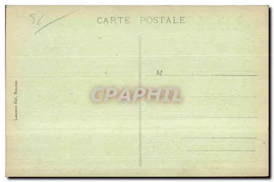 Kapelle van Sint Fiacre, bij LE FAOUET (15e eeuw) — legende over de engelen die de gereedschappen transporteerden — uitgever Laurent Nel, Rennes, n° 317 — Achterkant