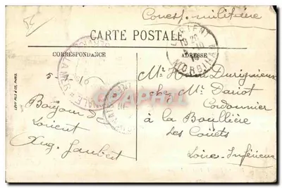Lorient — Le Pont du Bonhomme — LL — Verso