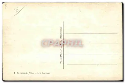 La Grande Côte — Les Rochers — C. A. P. Strasbourg — Reverso
