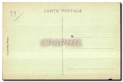 St-Pierre-Quiberon — Rochos e Ponta de Port-Bar — editor Laurent-Nel, Rennes, n° 1390 — Verso