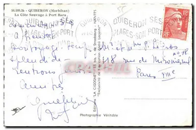 La Cigogne — Widok z wieży morskiej La Cigogne — Wydawnictwo Prawdziwe — Rewers