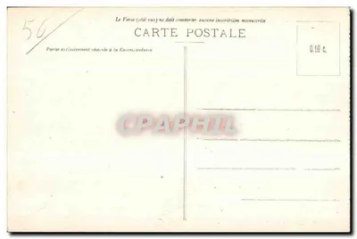 Presqu'île de Quiberon — Skaliste wybrzeże Morza Szalonego — Kolekcja Laurent-Nel Remaet, n° 4539 — Rewers