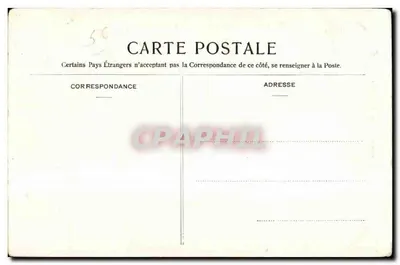 Quiberon - Côte Sauvage - Le Trou du Souffleur — Editore: G. P. Jules — Verso
