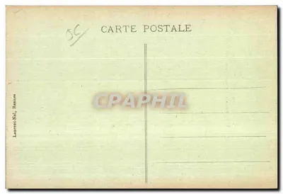Presqu'île de Quiberon — Entrada dos Corredores do Claustro — Laurent-Nel, Rennes, n°1198 — Verso