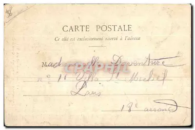 Sainte-Anne-d'Auray — Monumento eretto in onore del Conte di Chambord — Collezione David, Vannes — Verso